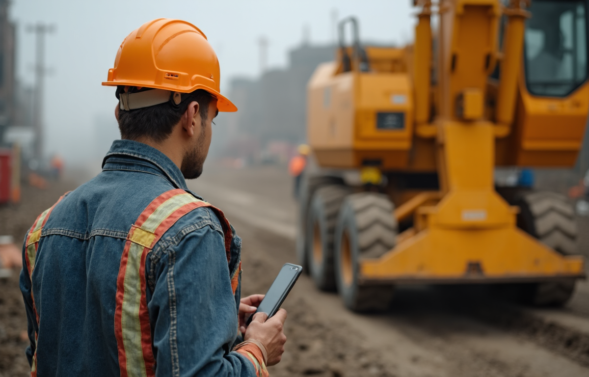 중장비 사고 예방을 위한 안전 수칙