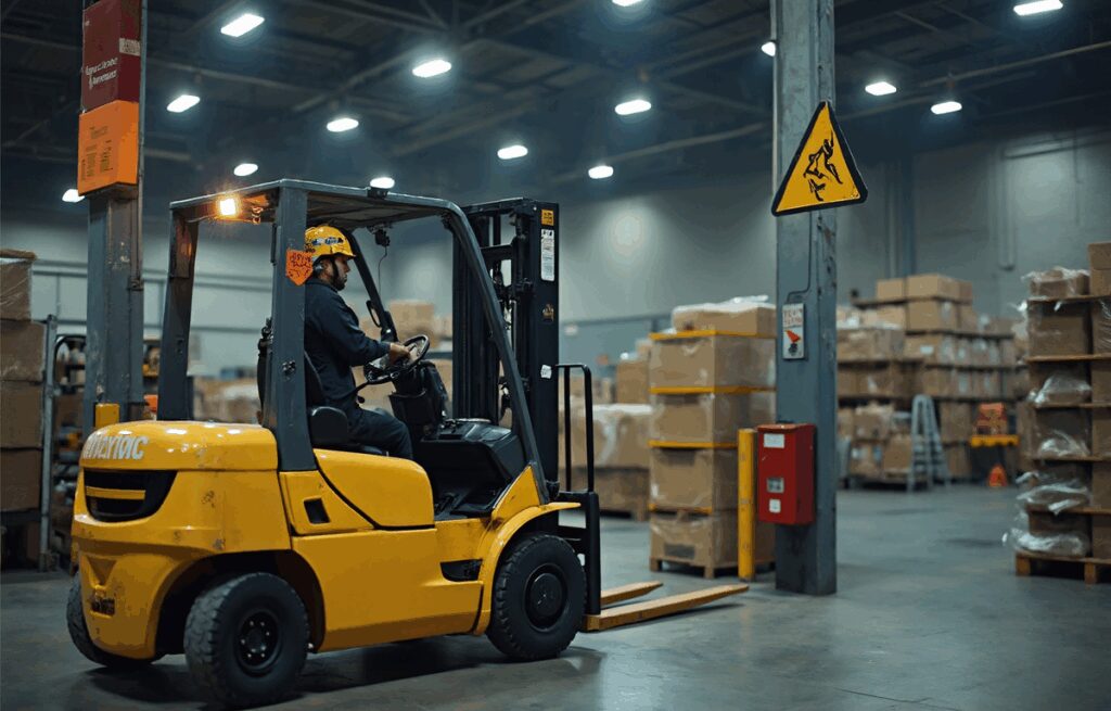 지게차 사고 줄이는 놀라운 예방법 공개