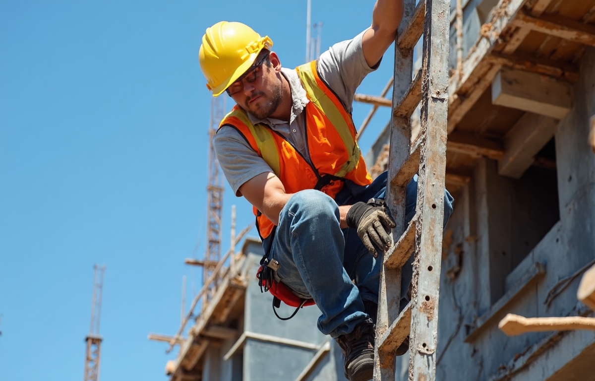 사다리 추락 사고의 정의와 유형