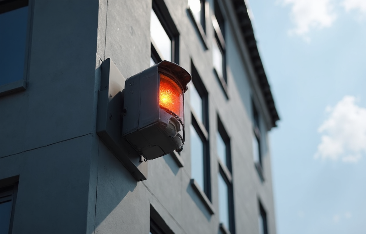 화재 감지 카메라의 작동 원리