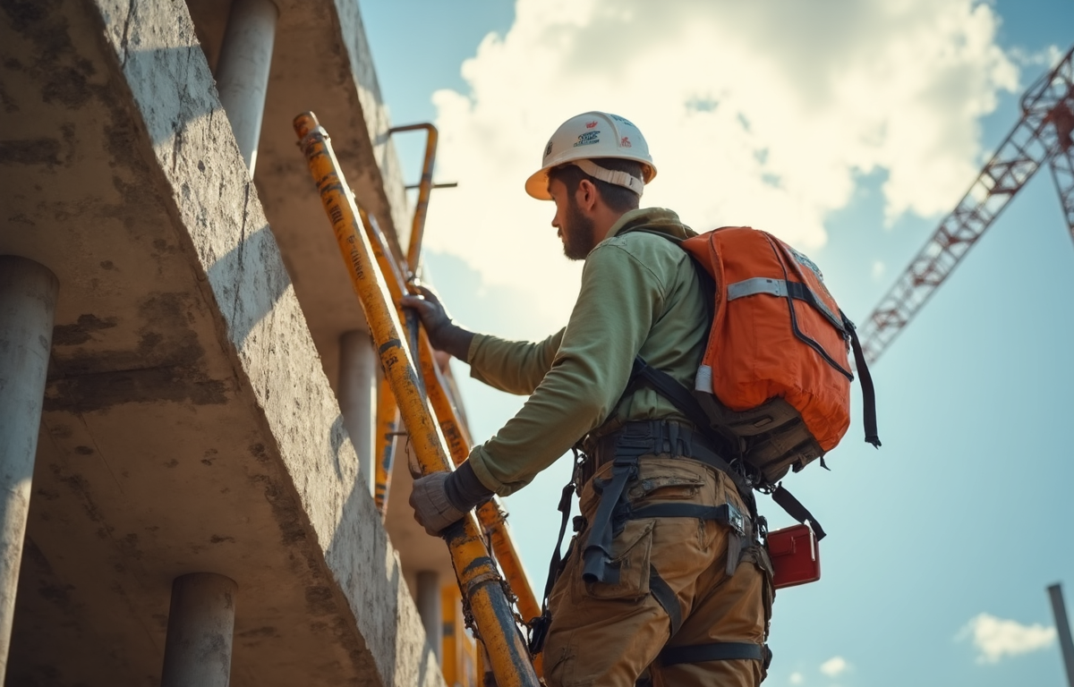 사다리 작업안전 수칙의 중요성