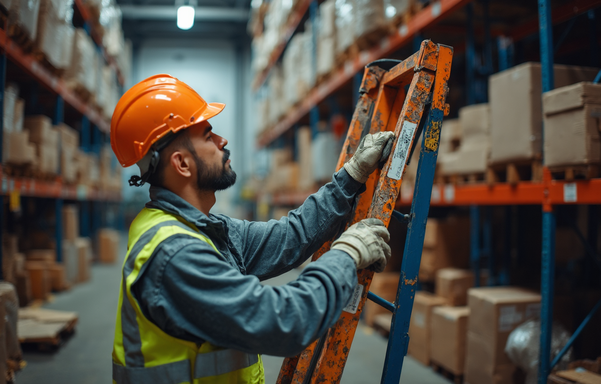 이동식 사다리와 관련된 법규 및 표준