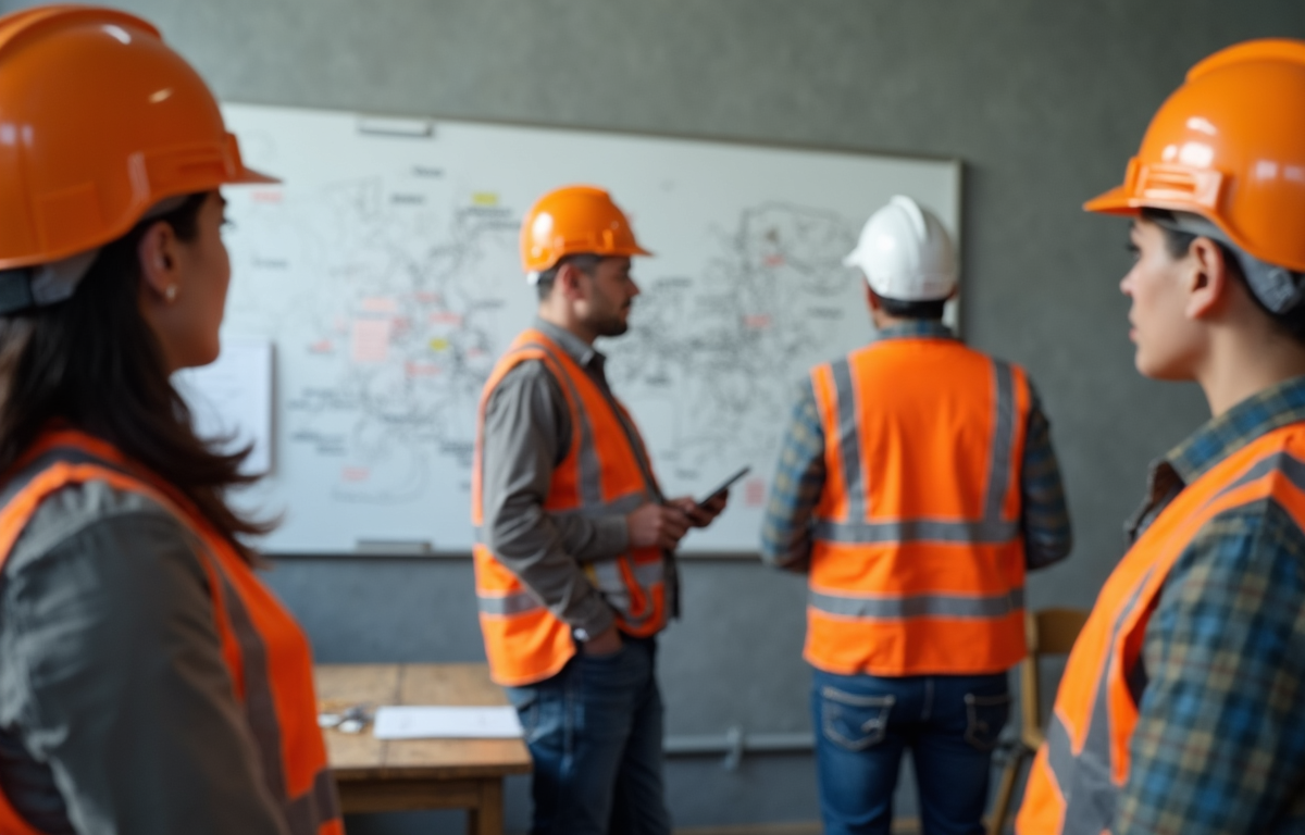 건설업에서의 안전관리 정책 및 절차