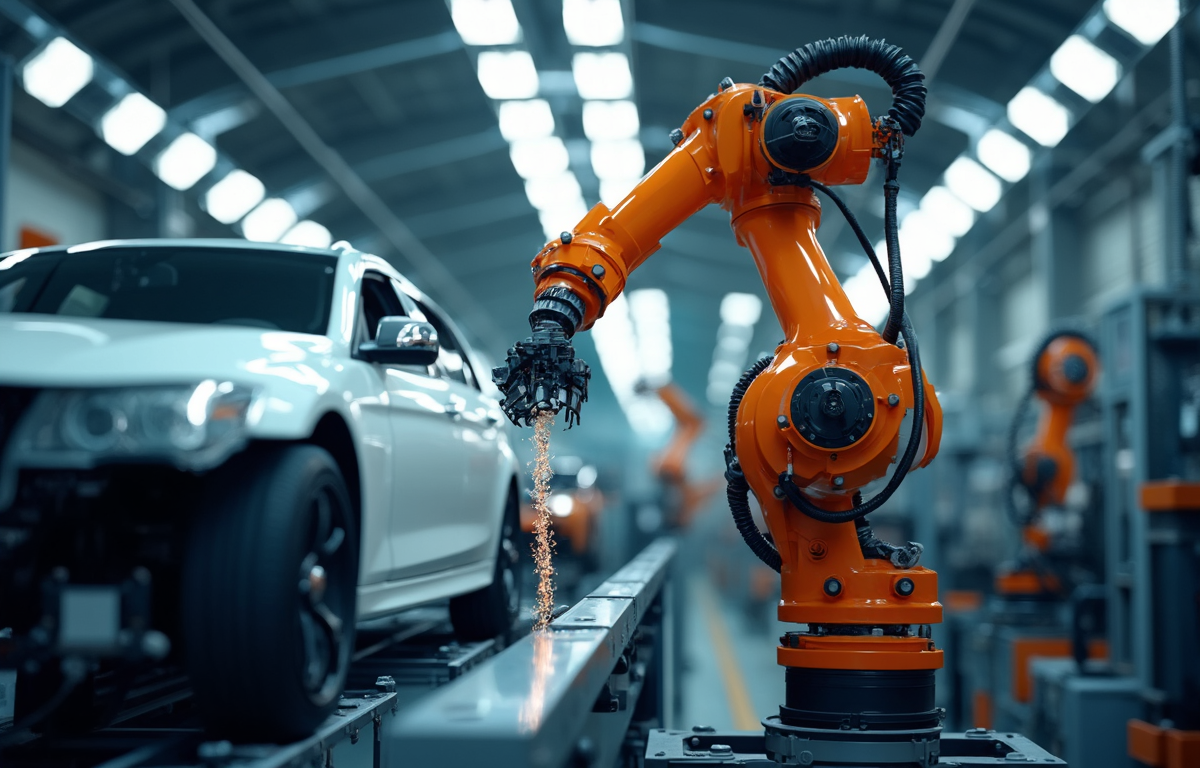 최신 자동차 생산 공정 기술