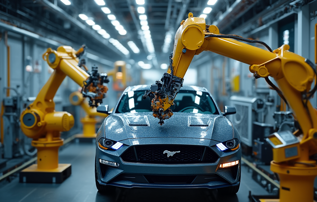 기아 자동차 생산 공정에서의 최신 기술