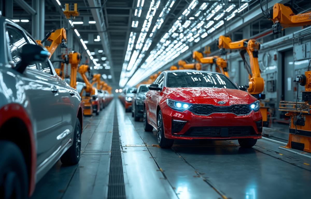 기아 자동차 생산 공정의 개요
