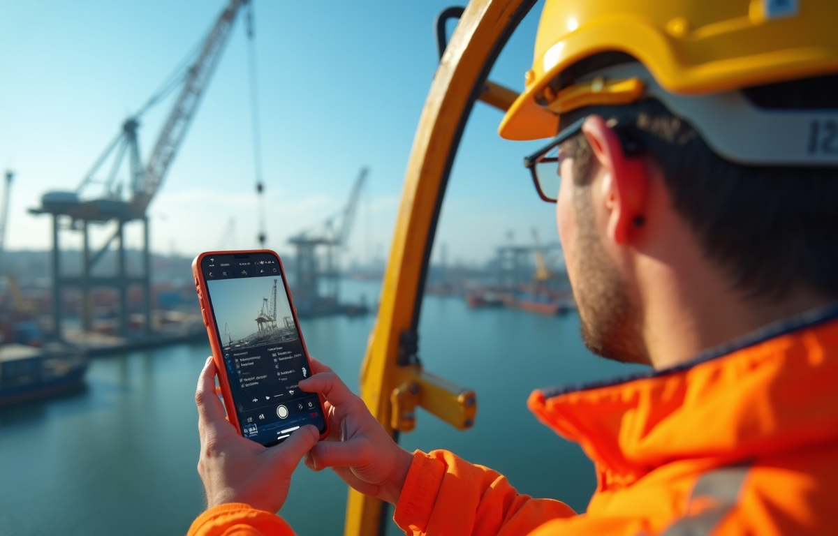 항만 크레인 운영의 안전 기준