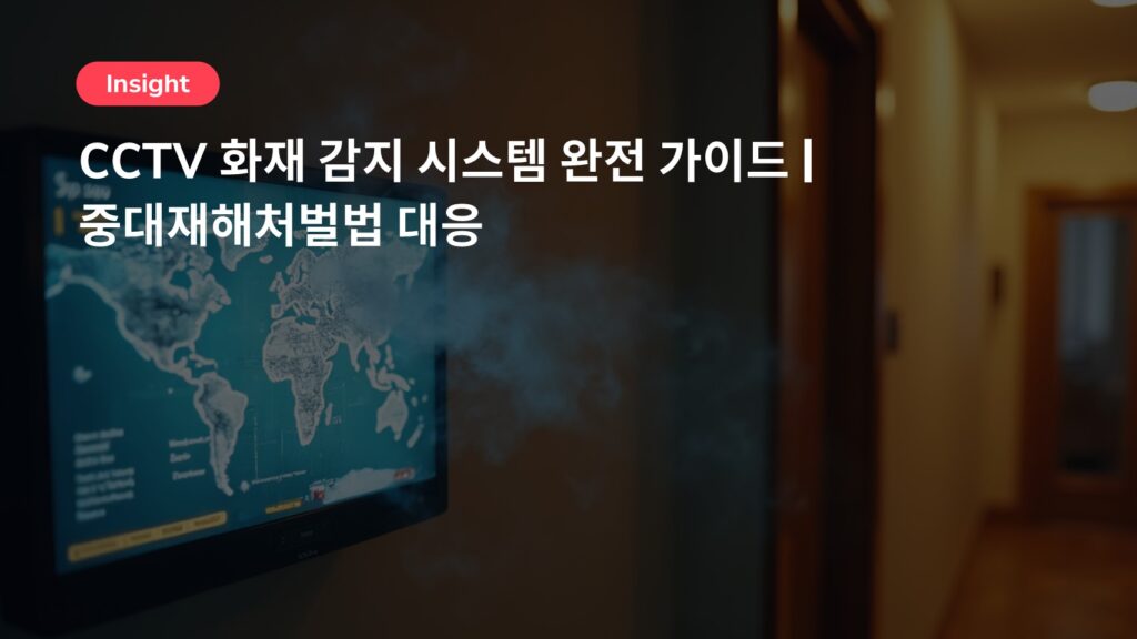 CCTV 화재 감지 시스템 완전 가이드 | 중대재해처벌법 대응