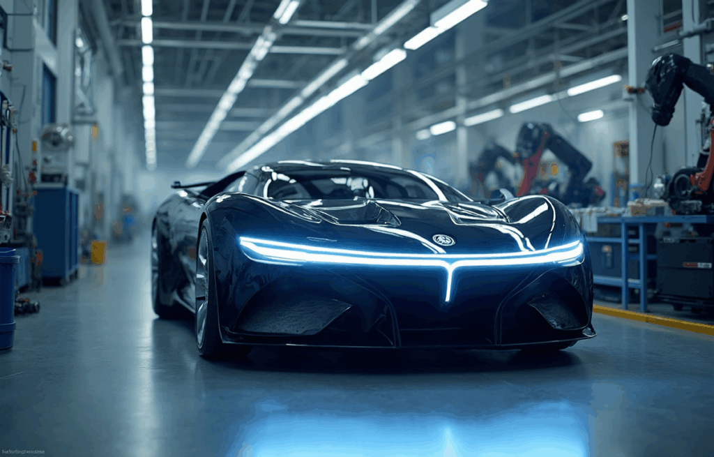 자동차 생산 공정의 혁신이 이끄는 미래