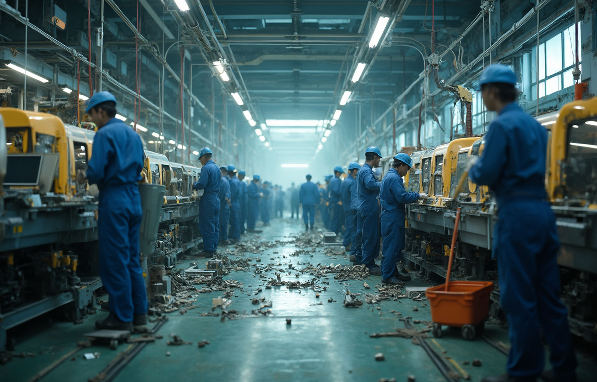 생산 일시 정지의 원인과 유형