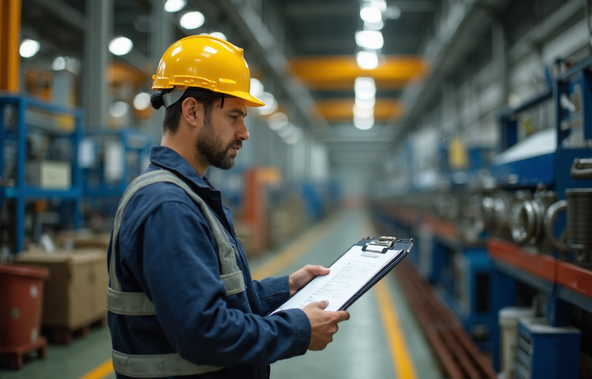 제조업 안전점검 체크리스트 항목