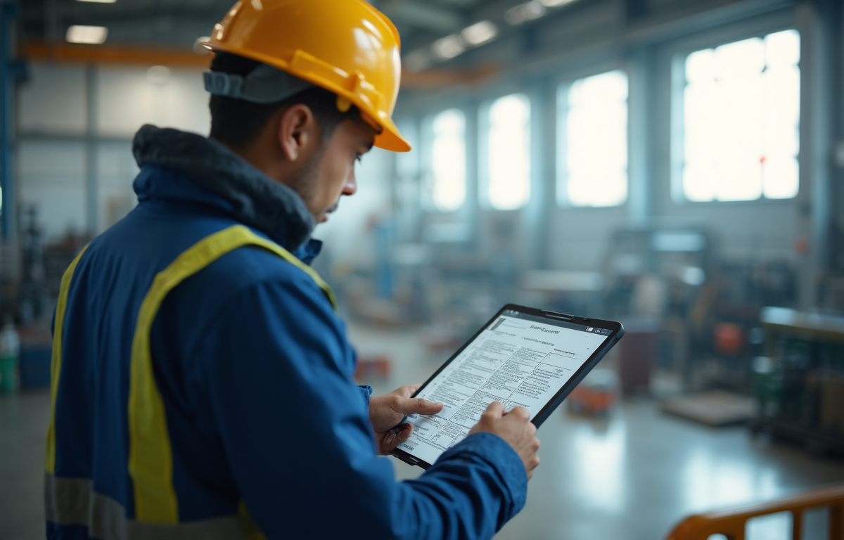 제조업 안전 관리 체크리스트 업데이트 및 유지보수