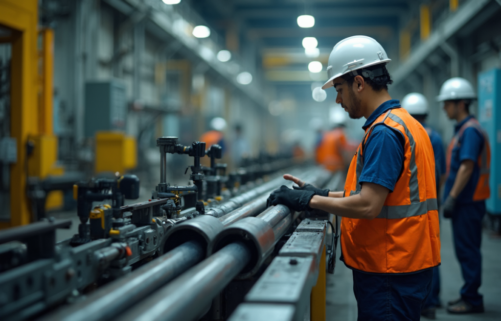 롤러기 인터록장치로 산업 안전 수준 향상