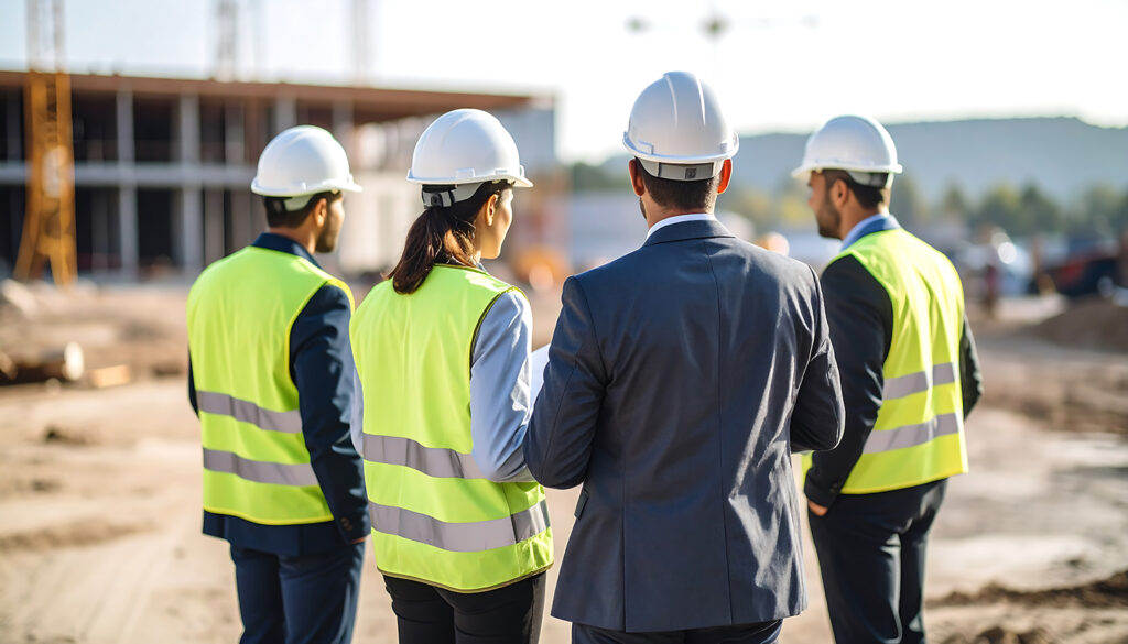 CEO의 현장 안전 점검 활동 사진