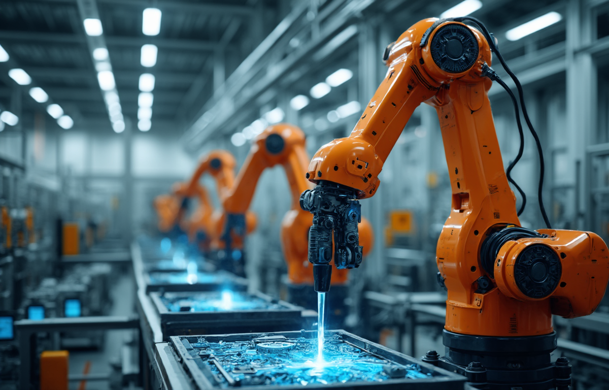 생산 공정 자동화의 주요 기술