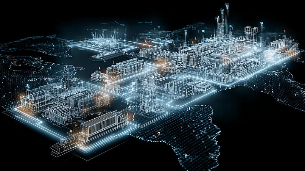 M.AX 얼라이언스 제조 자동화 AI 전환을 추진하는 산업단지 스마트 공장 전경