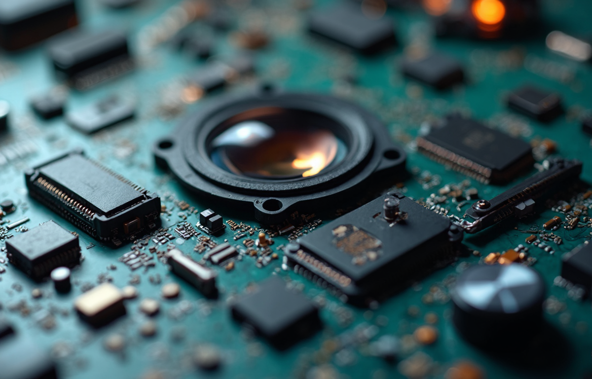 머신 비전 카메라의 구성 요소