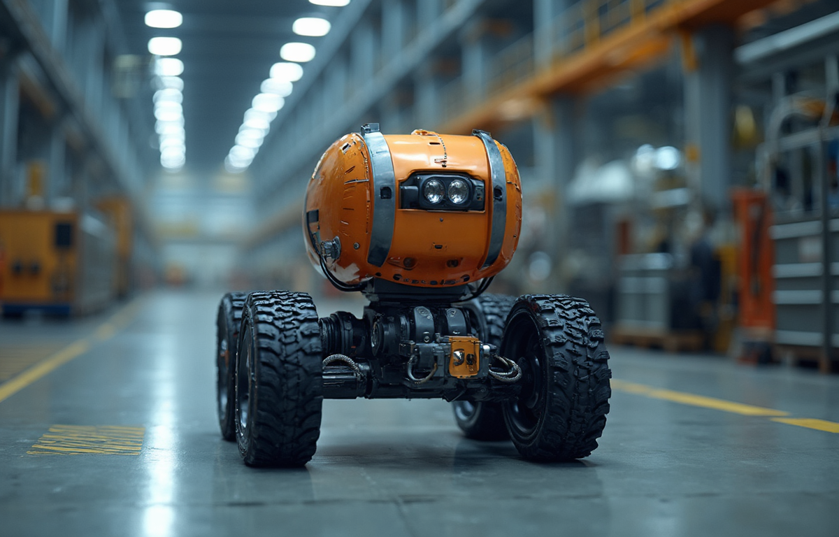 안전 순찰 로봇의 기술적 구성 요소