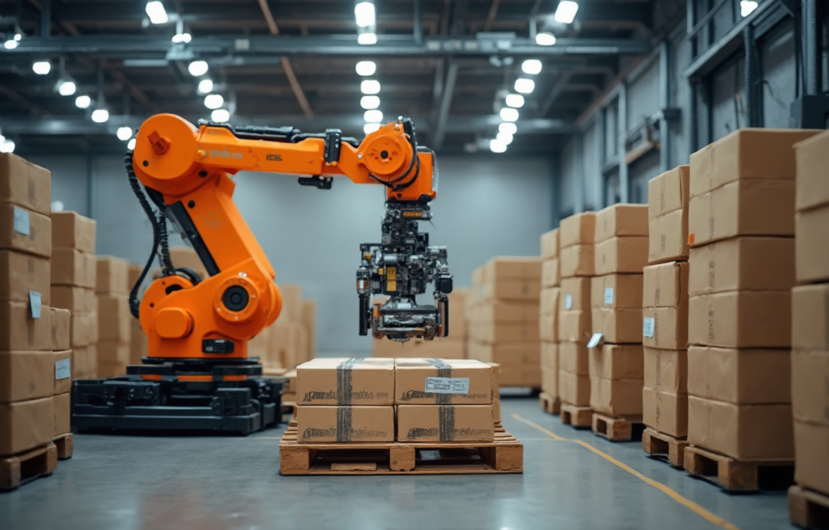 팔렛타이징 로봇의 장점과 활용 사례