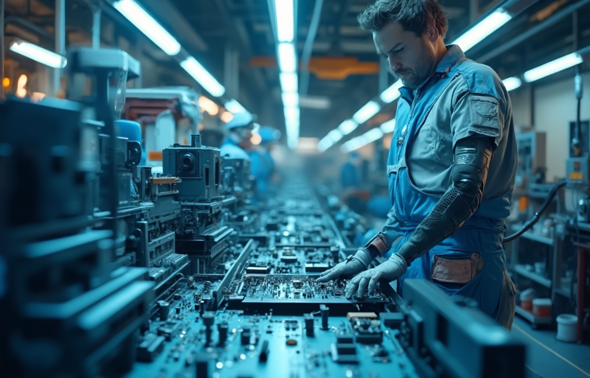 산업별 인공 지능 비전 검사의 응용 사례