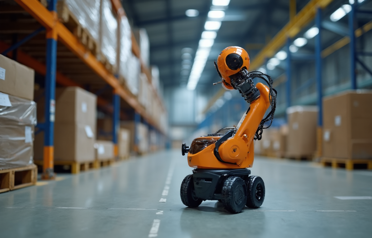 적재로봇의 주요 기술 요소