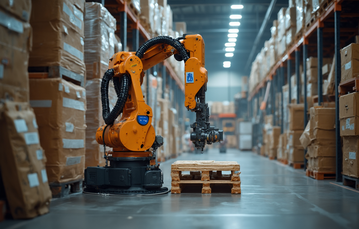 팔렛타이징 로봇의 작동 원리