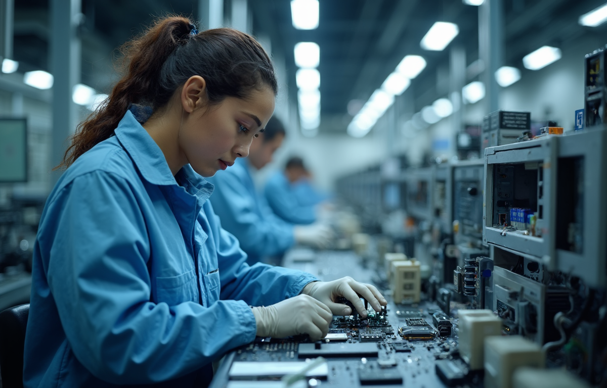 다양한 산업에서의 표면검사 적용 사례