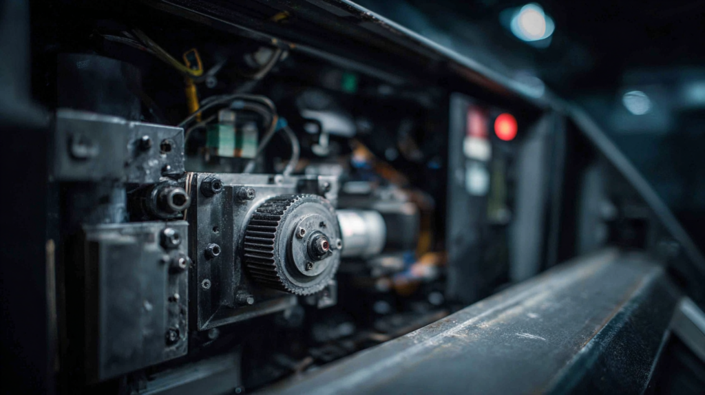 생산 자동화 설비 노후화 과정 – 감속기·베어링·센서 마모로 인한 미세 지연 발생